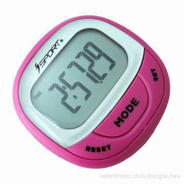 Sports Pedometer, Counting Calories, Walking Distance, Time and Steps
